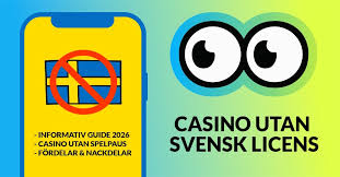 Casino utan svensk licens En fullständig guide och insikter
